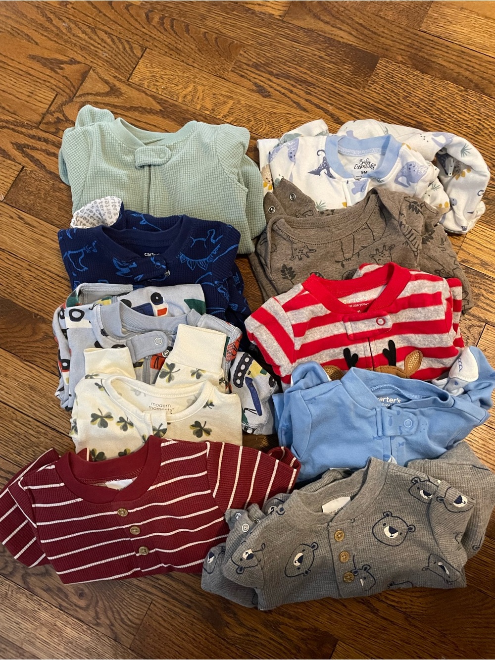 Baby Toddler Pajamas bundle sizes 9-12 months